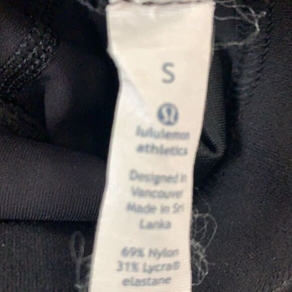 LULULEMON ATHLETICA BLACK LEGGINGS SIZE S - Picture 5 of 11